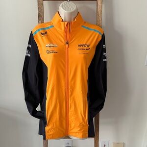 McLaren Men's Papaya and Black Windbreaker